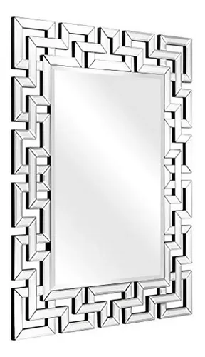 Espejo Rectangular Antiguo 31 X40 Para Baño, Dormitorio Y S