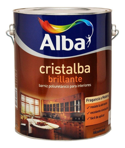 Cristalba Barniz Poliuretánico Brillante 4lt - Rex