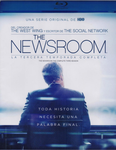 The Newsroom Tercera Temporada 3 Tres Blu-ray