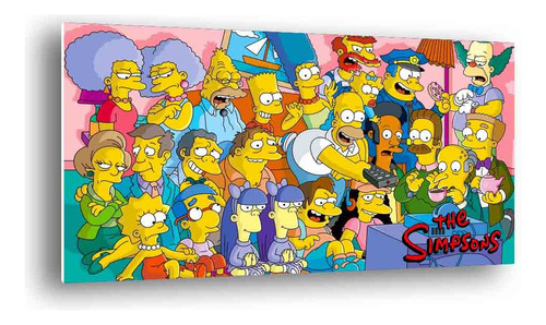 Cuadro Decorativo Los Simpsons #1