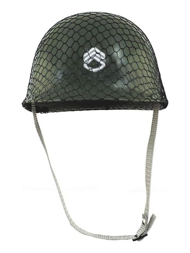 Obson Accesorio Para Disfraz Casco Verde Del Ejercito Para N