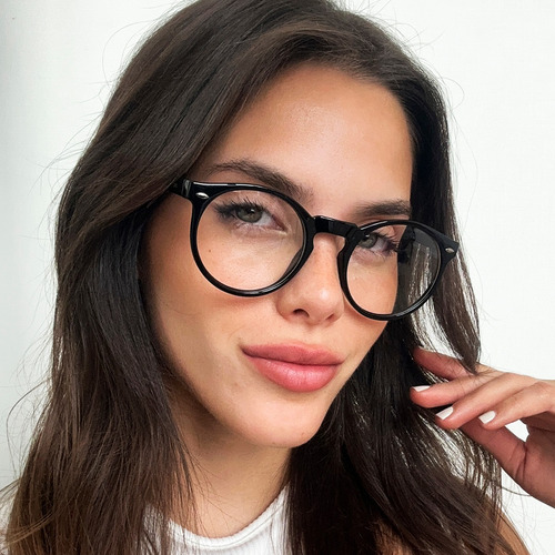 Armazón Lentes Infinit Tulum Negro Brill Negro Brillo Carey - Bs Habano