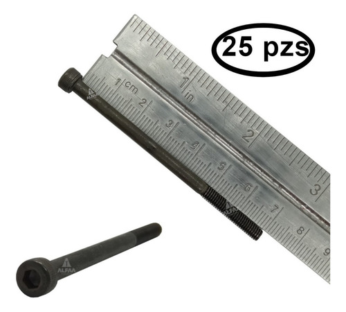 Gls Tornillo Allen Métrico M4 X 70 Mm (25pzs)