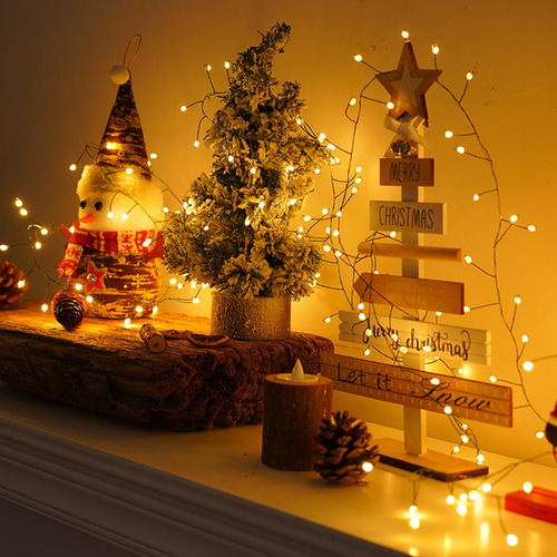 Alambre De Cobre Petardo Luces De Hadas,navidad Decoración