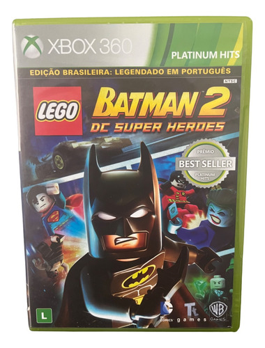 Lego Batman 2 Dc Super Heroes Xbox 360 Jogo Original Mídia