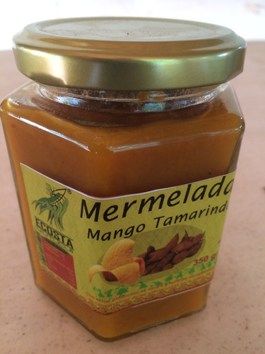 Mermelada Artesanal De Mango-tamarindo 100% Natural 350g X 4