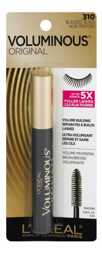 Mascara De Pestañas Loreal Voluminous 100% Original