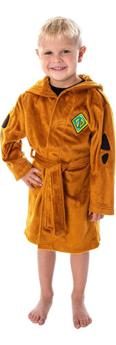 Intimo Scooby Doo Traje Con Capucha Para Niños Pequeños De F