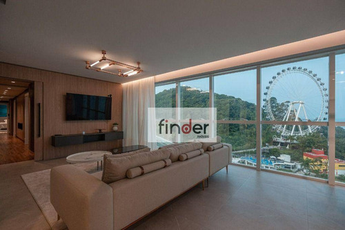 Imagem 10 de 30 de Sky Tower - Balneário Camboriú/sc. Apartamento À Venda, Frente Mar Com Vista 180º, 4 Suítes, Lazer E 3 Vagas. Fg Empreendimentos - Ap13415