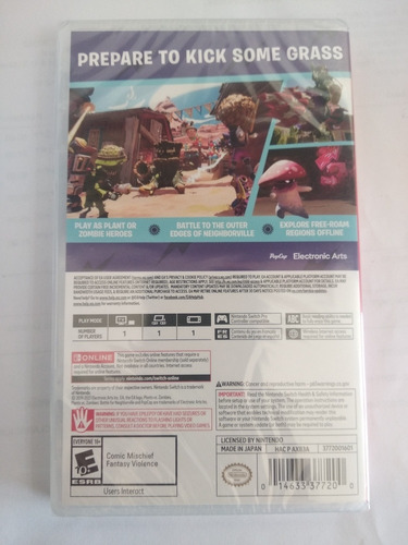Imagen 3 de 5 de Plantas Vs Zombies Battle For Neighborville Switch Fisico
