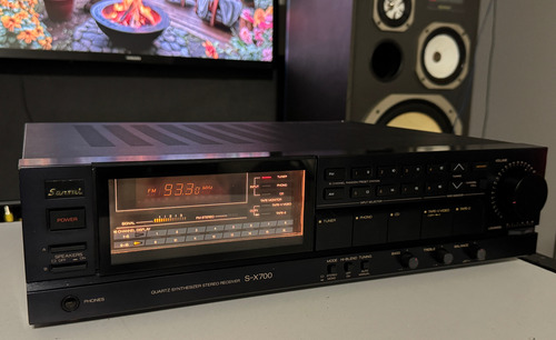 Receiver Sansui Model S-x700 - Conservação Raríssima Preto (Usado)