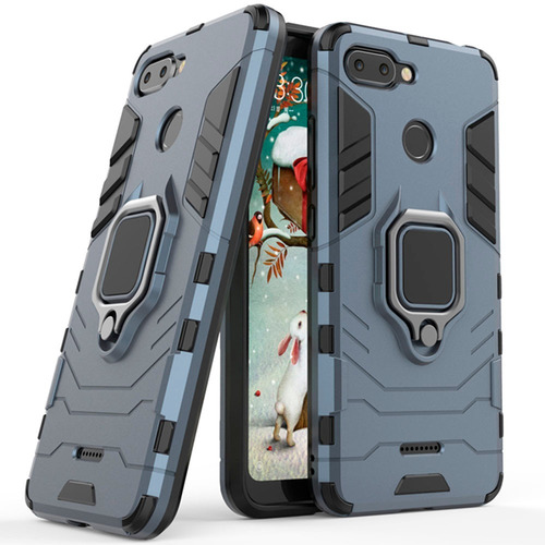 Imagen 3 de 7 de Funda Mi 9 Protector Case Anillo Magnetico Uso Rudo