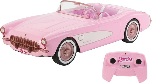 Carro Barbie Convertible Control Remoto Hot Wheels