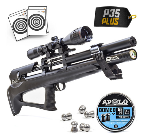 Rifle Pcp Fox P35 - Cal 5,5mm/6,35 Custom Plus - Optimizado