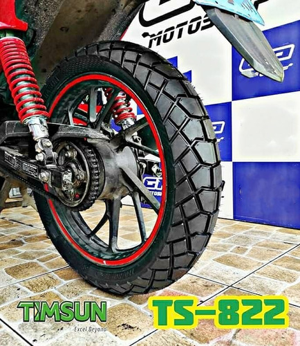 Llanta Timsun 120/80-18 62p Ts-822 No Usa Cámara