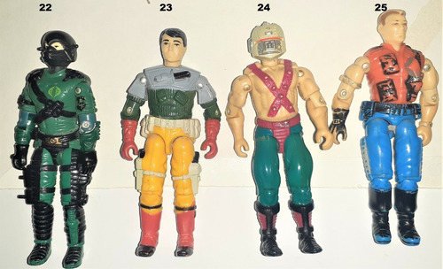 Bonecos Gi Joe - Anos 80 E 90 (unidade) G2 (Usado)