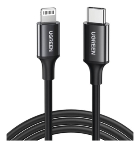 Cable Usb-c A Tipo Lightning | 1 Metro | Certificado Mfi |