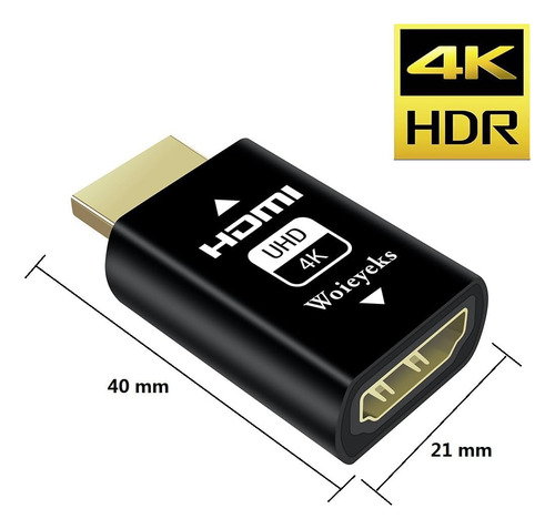 Edid 4k Hdr Hdmi 2.0, Monitor Pase Adapter
