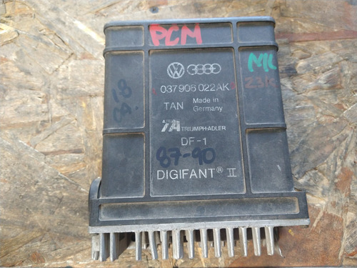 037-906-022-ak Audi 1987-90 Pcm Computadora De Motor 