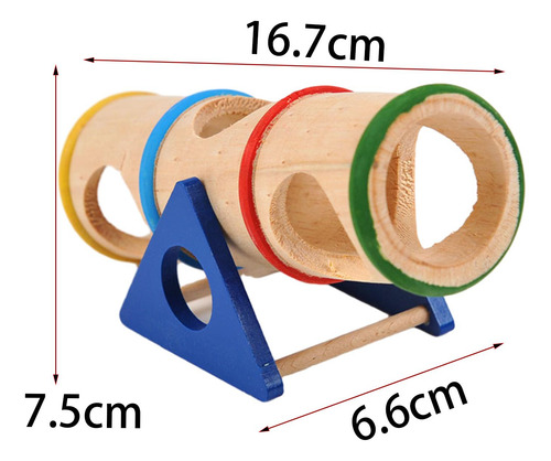 Balancín De Juguete Para Hámster, Accesorios De Madera