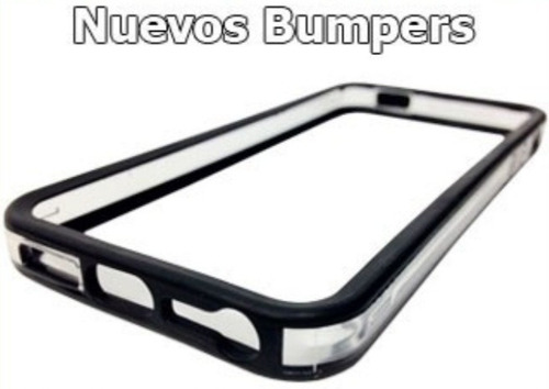 Imagen 4 de 6 de Forro Bumper iPhone 5 5s Estuche Protector Goma