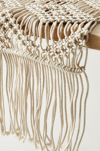Camino De Mesa / Pie De Cama En Macramé / Table Runner