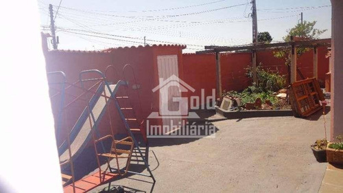 Casa Com 4 Dormitórios À Venda, 149 M² Por R$ 546.000,00 - Residencial E Comercial Palmares - Ribeirão Preto/sp - Ca1253