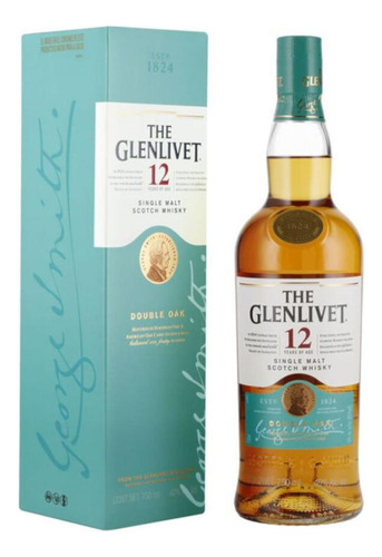 Whisky The Glenlivet 12 Años 750 Ml