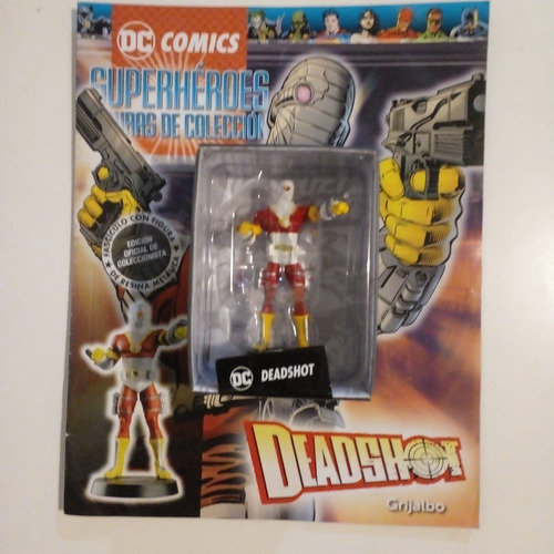 Revista + Figura Coleccionable Dc Comics. Deadshot.