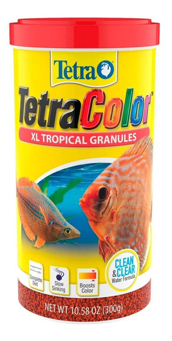 Alimento Para Peces Resalta Color Tetracolor Granules 300g