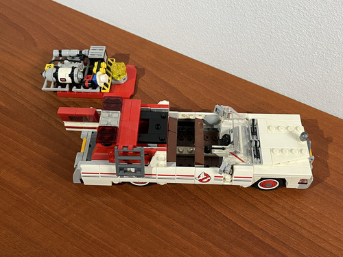 Lego Ghostbusters 75828 Ecto 1 (2016) Sin Minifiguras 556 Ghostbusters (Usado)