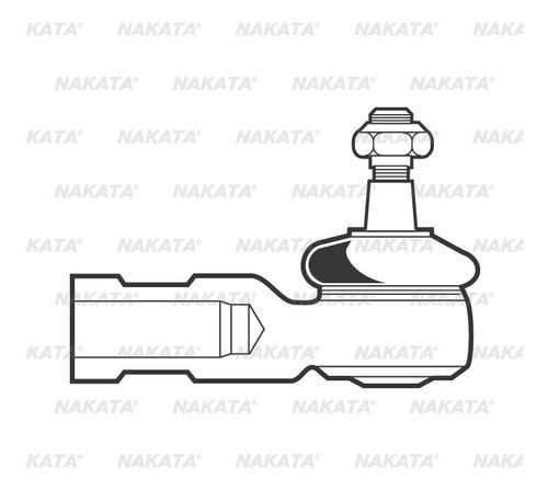 Terminal Direcao Focus Nakata N92029