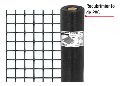 Malla Mosquitera De Fibra De Vidrio, Rollo De 30 M X 0.9 M