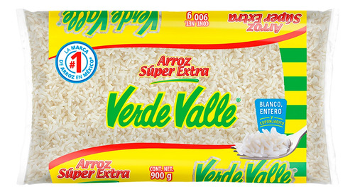 Arroz Verde Valle Super Extra 900 Gr