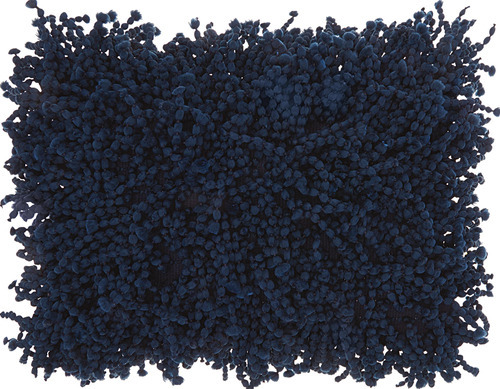 Mina Victory Shag Skinny Fugga Navy - Almohada De 14 X 20 Pu