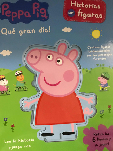 Peppa Pig Que Gran Dia Historias Con Figuras  Varios Autores