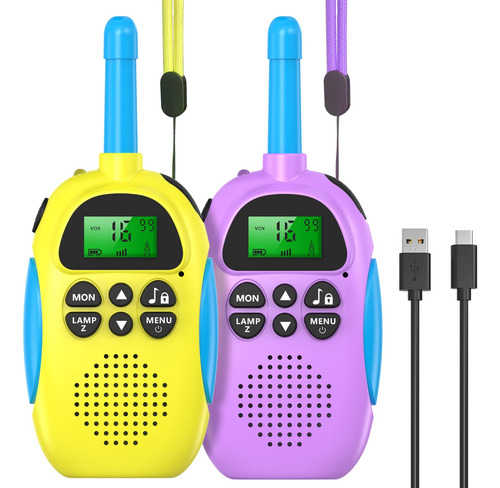 Ushining Walkie Talkie - Walkie Talkie Para Ninos Recargable