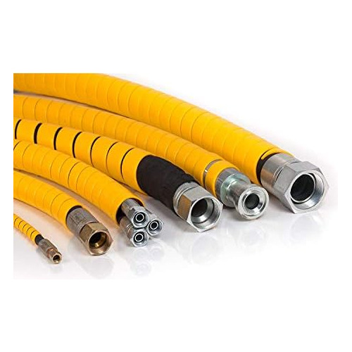 Funda De Espiral De Plástico Flexible Hdpe De 1/2 PuLG...