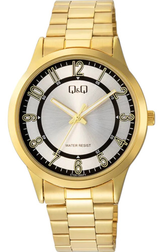 Reloj Q&q C10a-066py Men´s-dorado Dorado Dorado Plateado