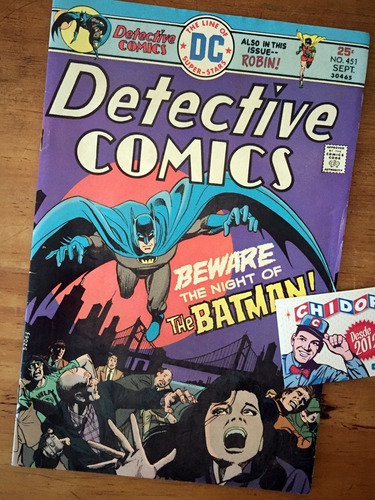 Comic - Detective Comics #451 Batman