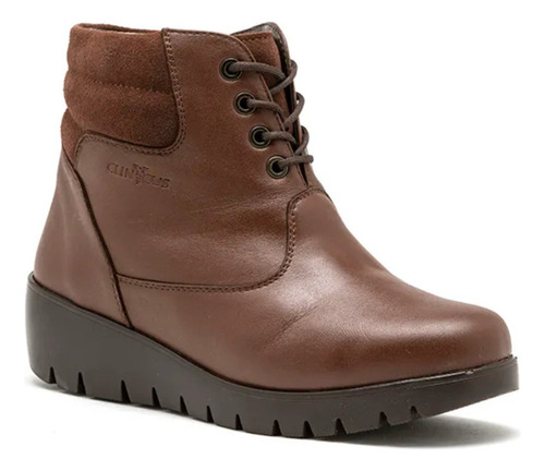 Botin Onena 3055 Corte Piel Extra Suave Con Gamuza Altura 4
