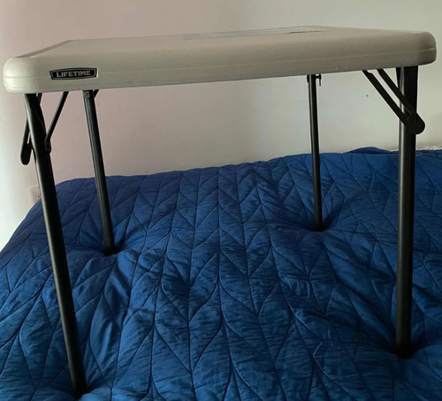 Mesa Plegable Infantil Lifetime Sin Detalles Blanco (Usado)