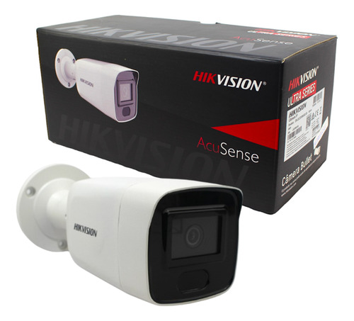 Câmera Ip Hikvision Acusense 6mp Bullet Hikvision Darkfghter