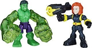 Super Hero Aventuras Playskool Marvel Hulk Y B  Envío Gratis