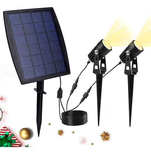 Dinglilighting Focos Solares Led Para Paisaje, Luces De Pare