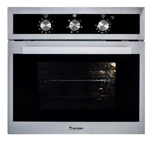 Horno empotrable eléctrico Tecnolam TE60ELETTRICAC 67L acero inoxidable 127V