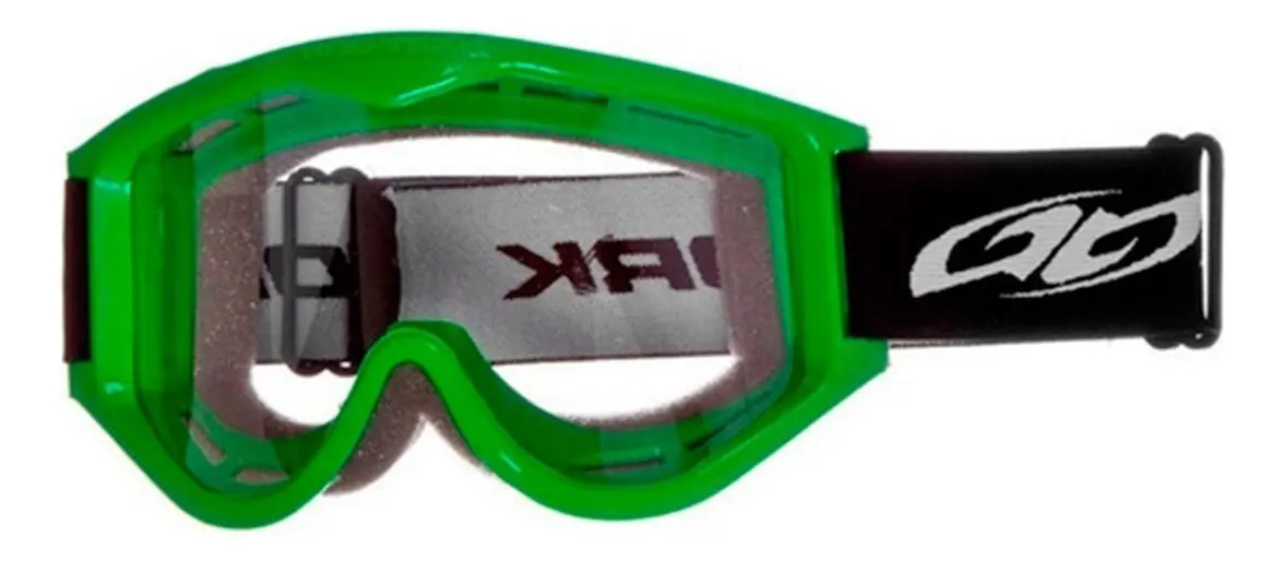 Óculos Moto Proteção Motocross Trilha Enduro Pro Tork 788 Armação Verde