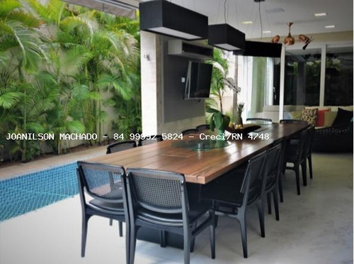 Casa Em Condomínio Para Venda Em Parnamirim, Pium - Alphaville Natal, 5 Dormitórios, 5 Suítes, 7 Banheiros, 4 Vagas - Cas1421-a_2-1032132