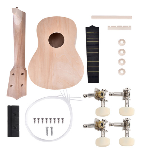 Acessório Para Instrumentos: 21 Polegadas, Basswood, 4 Corda
