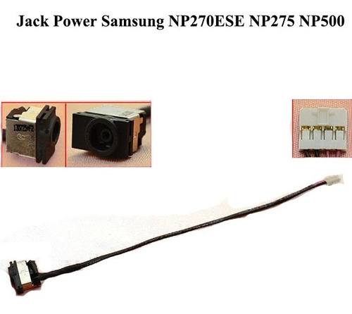 Jack Power Samsung Np270ese Np275 Np500